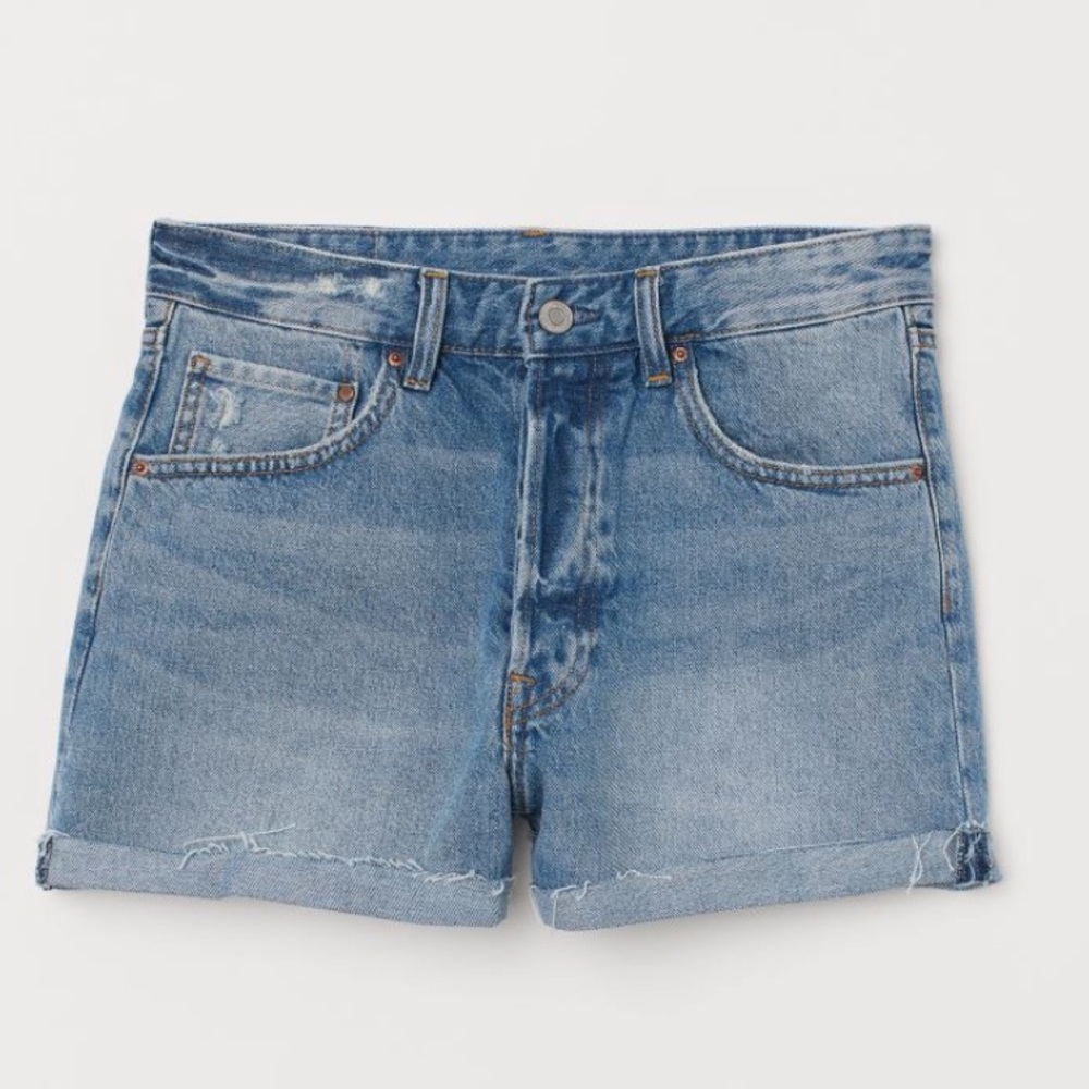 H&M High-Waisted Jean Shorts